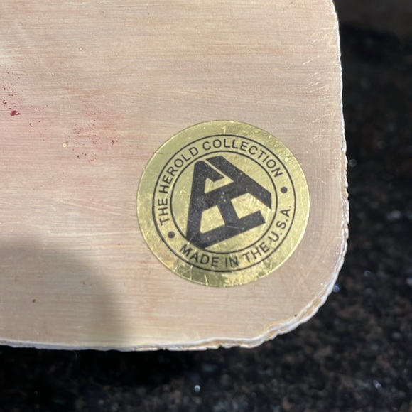 The Herold Collection signed Father Christmas figurine and sleeping half moon - Picture 6 of 7